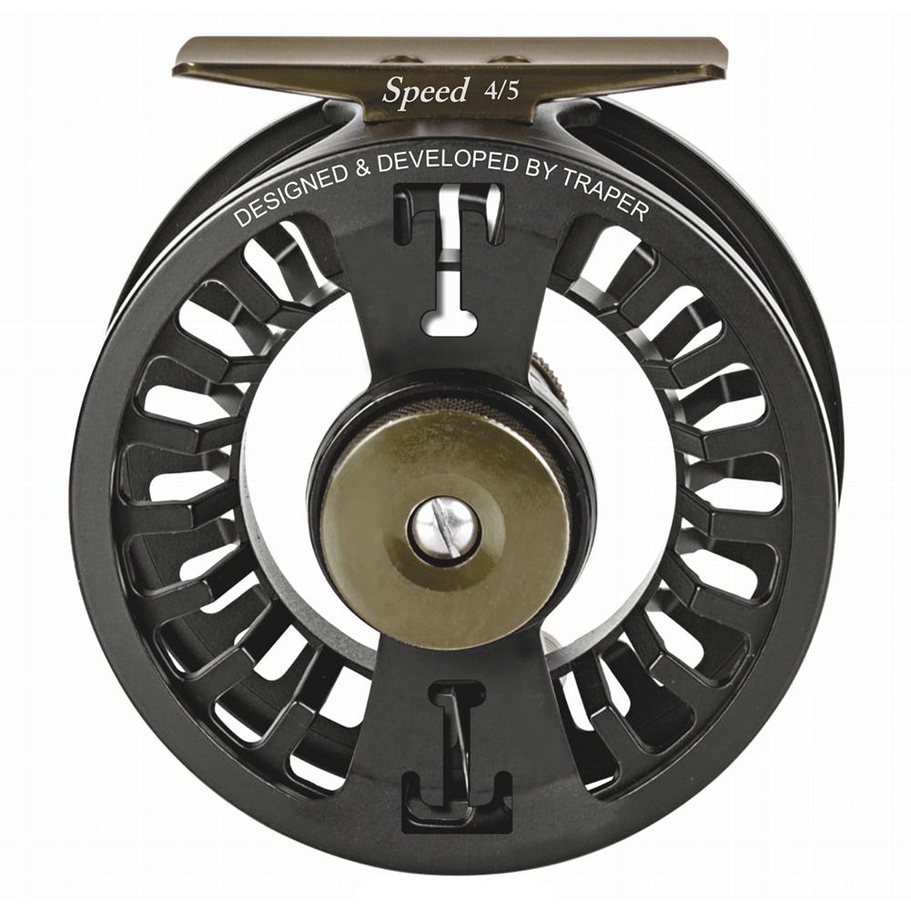 Traper Speed 4/5 Olive Green kołowrotek muchowy