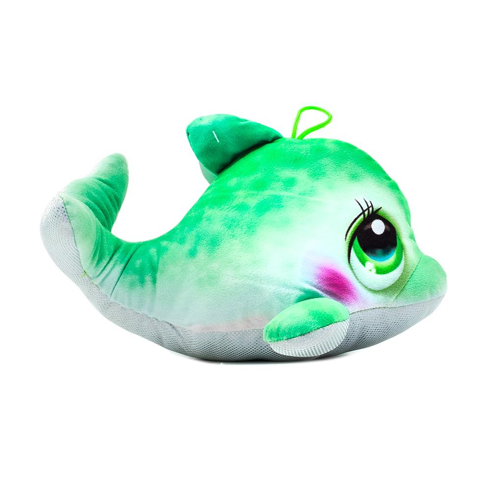 Delfinek Duży Zielony maskotka zabawka pluszak