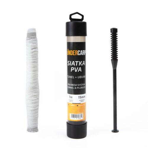 UnderCarp Siatka PVA Tunel+Ubijak 15mm 7m