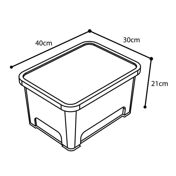 Nash Bank Life Stacker Storage Box Small