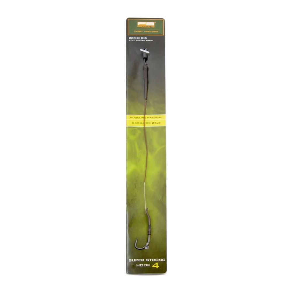 PB Products Combi Rig Stiff Coated r.4 25lb 25cm przypon karpiowy