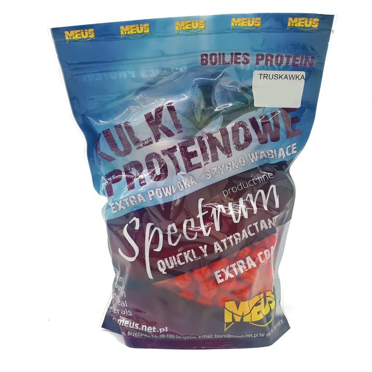Meus Spectrum Truskawka 18mm 1kg kulki zanętowe