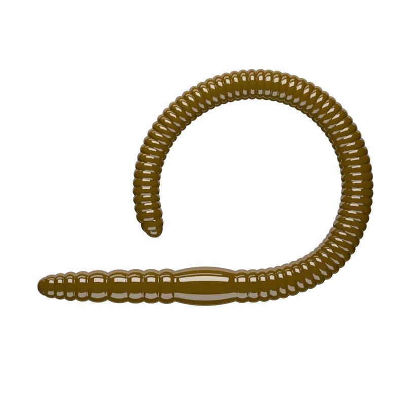 Libra Lures Flex Worm Junior 65 038 Brown Cheese