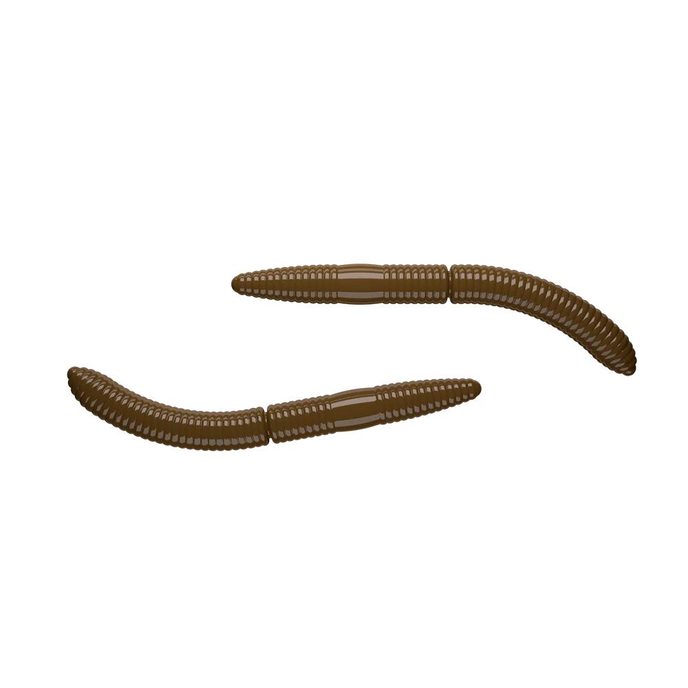 Libra Lures Fatty D'Worm 65 038 Brown Cheese
