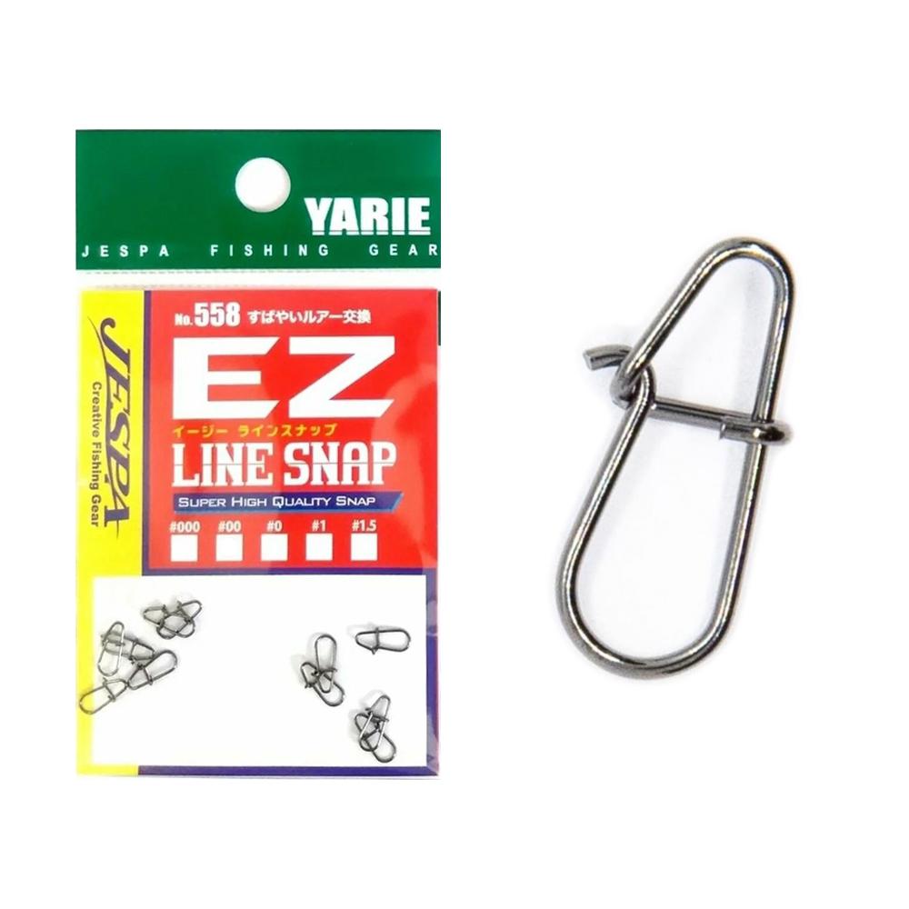 Yarie Agrafka 558 EZ Line Snap Black 15lb 000