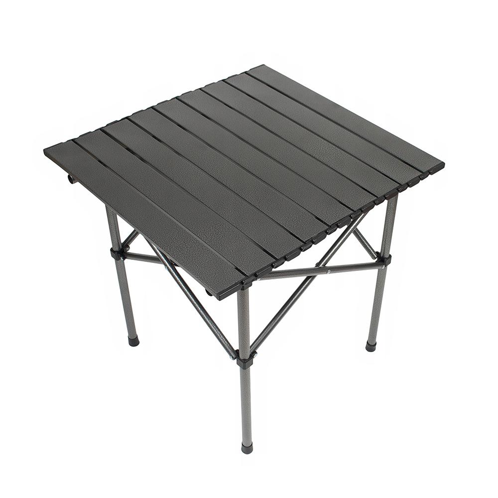 FL Stolik Metalowy 53x51x50cm wędkarski turystyczny rozkładany