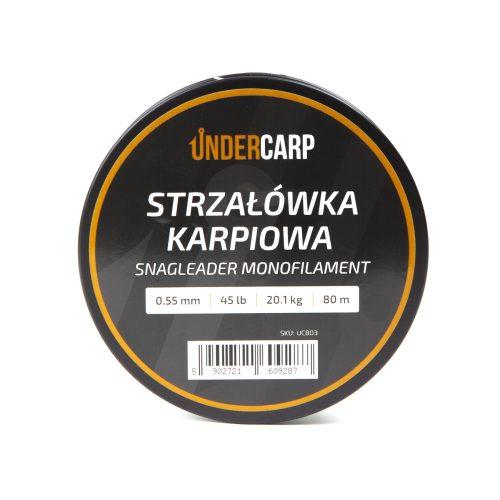 UnderCarp Snagleader Monofilament 0.55mm 80m 45lb 20.1kg strzałówka