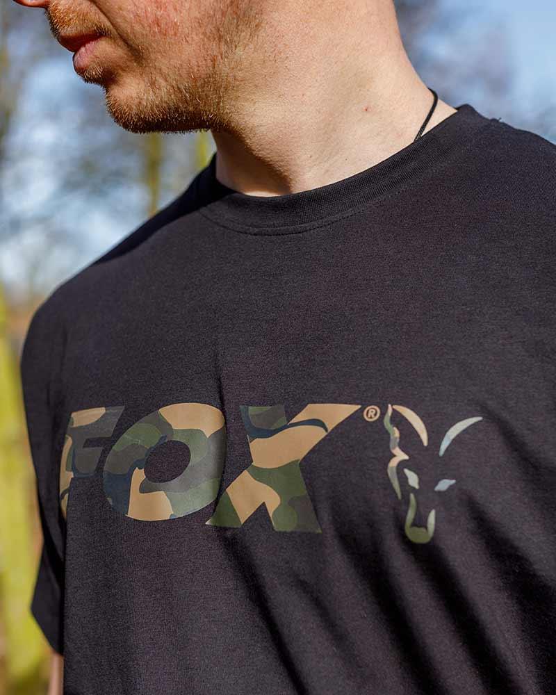 Fox Black Camo Logo T-Shirt r.XXL koszulka