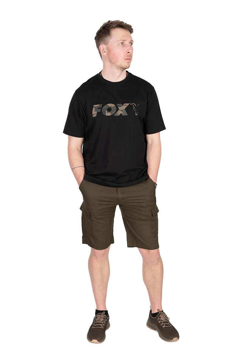 Fox Black Camo Logo T-Shirt r.XXL koszulka