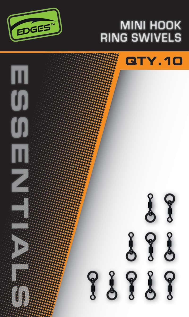 Fox Edges Mini Hook Ring Swivels krętliki