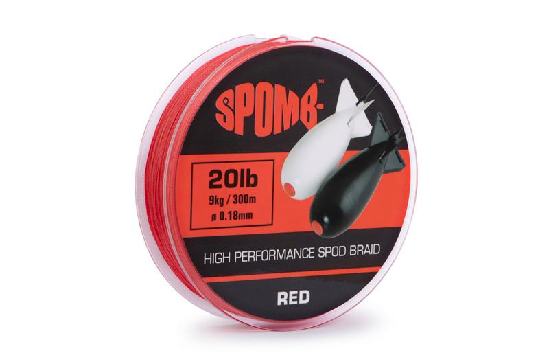 Fox Spomb Braid 300m 0.18mm 9kg Red plecionka