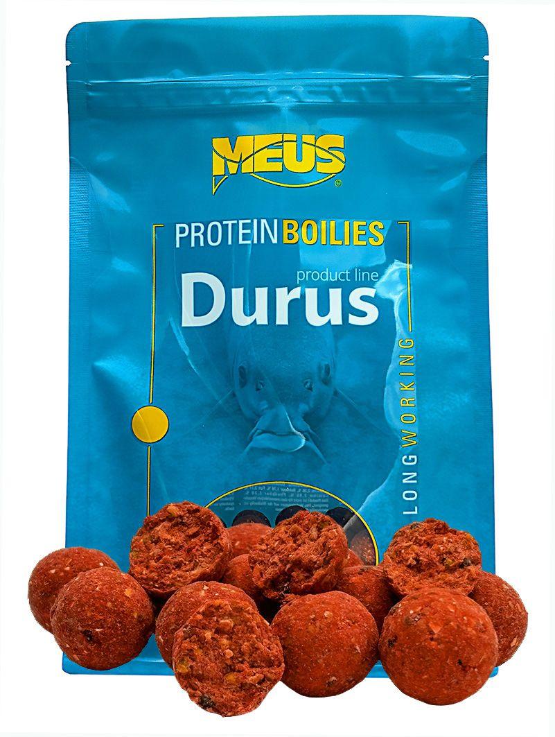 Meus Kulki proteinowe Durus 18mm Truskawka 1kg Meus Kulki proteinowe Durus 18mm Truskawka 1kg