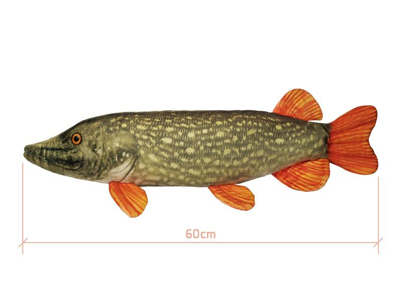 Delphin Piky Pluszowy Szczupak 60cm