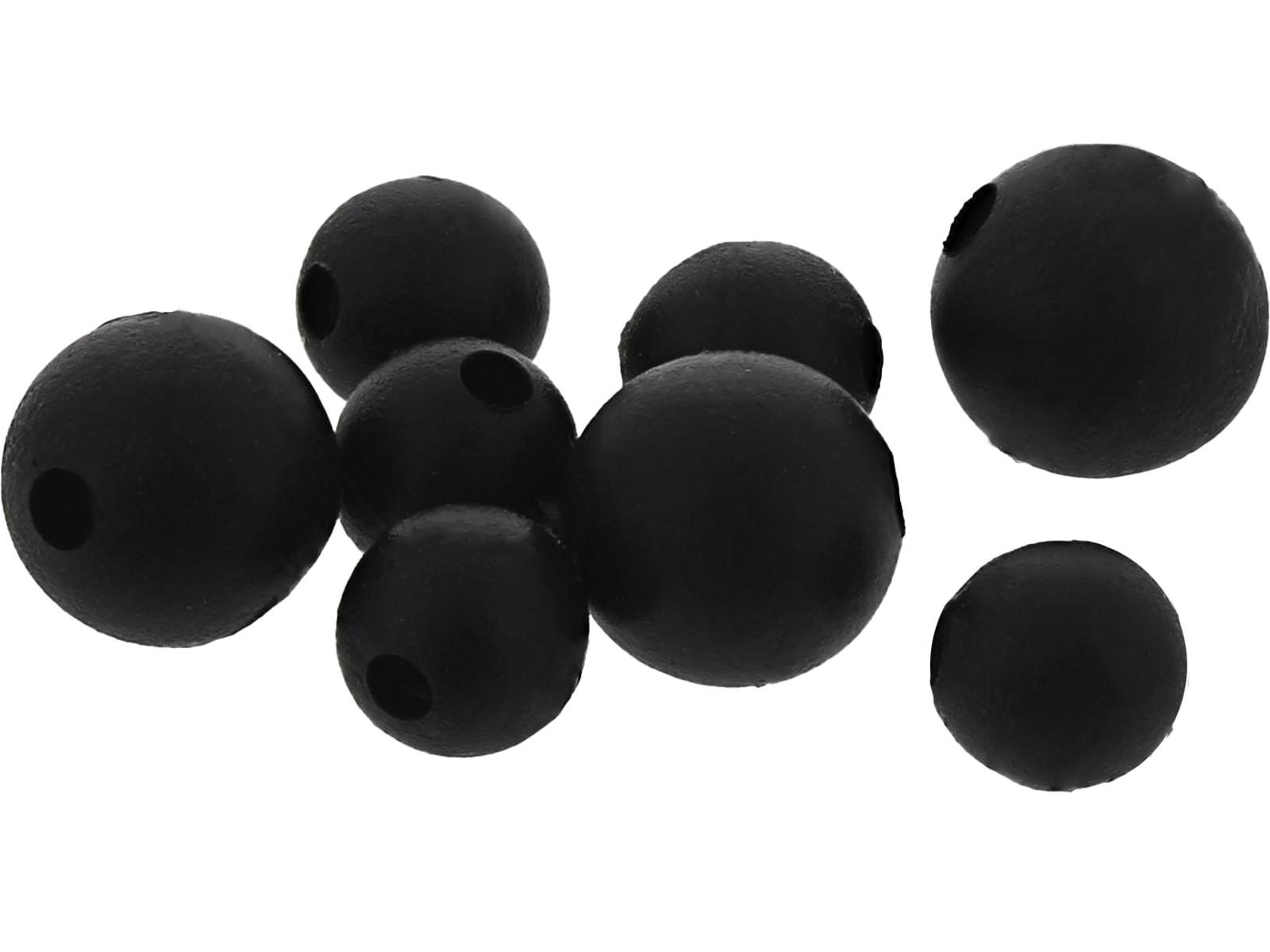 Westin Stoper Beads L 8mm 10szt Black