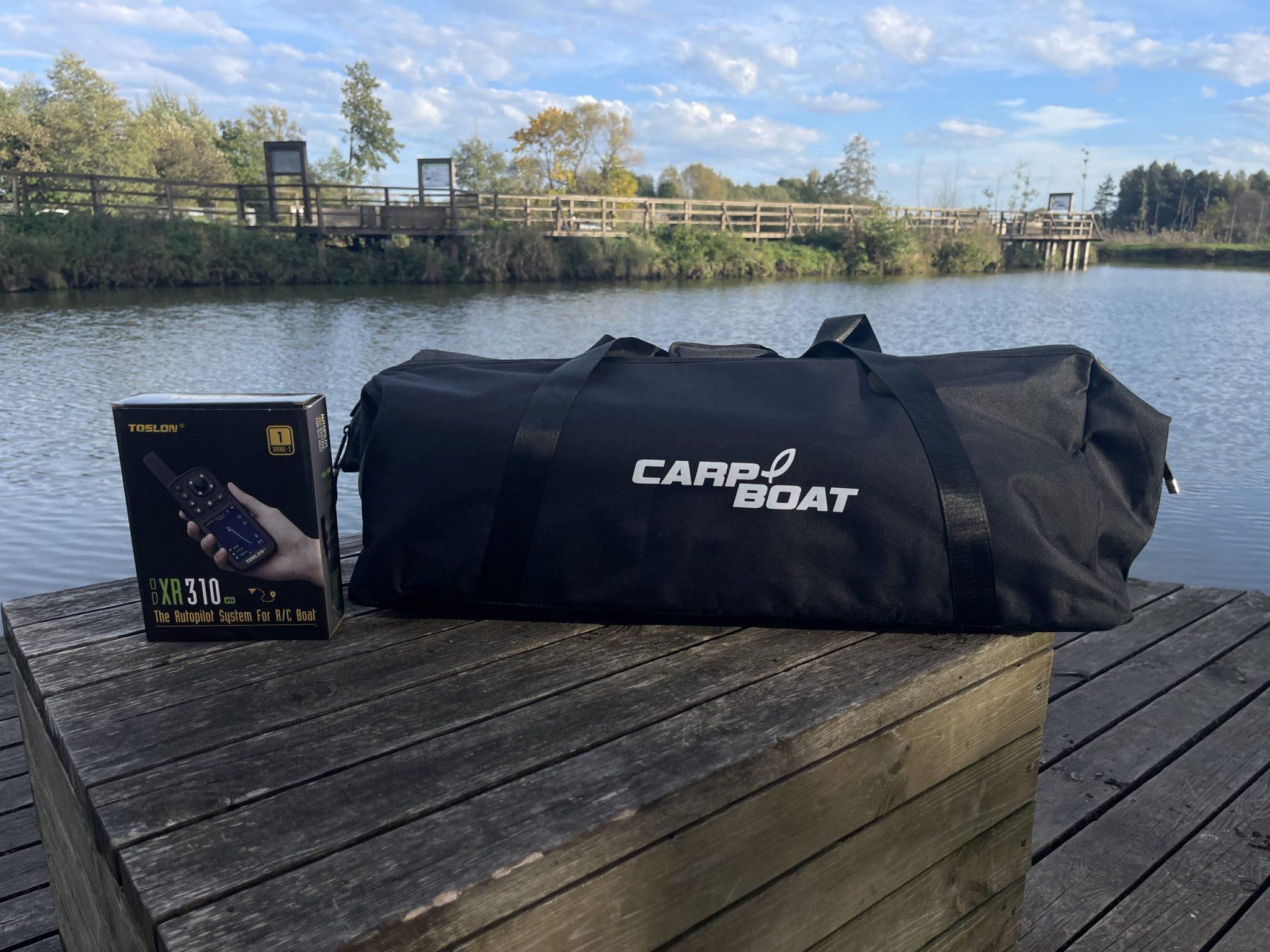 Łódka zanętowa GTX + X-Pilot TOSLON XR310