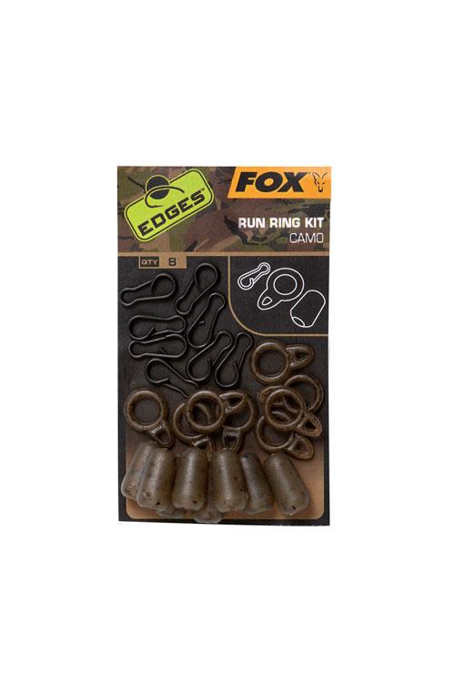 Fox Edges Run Ring Kit Camo 8szt. zestaw