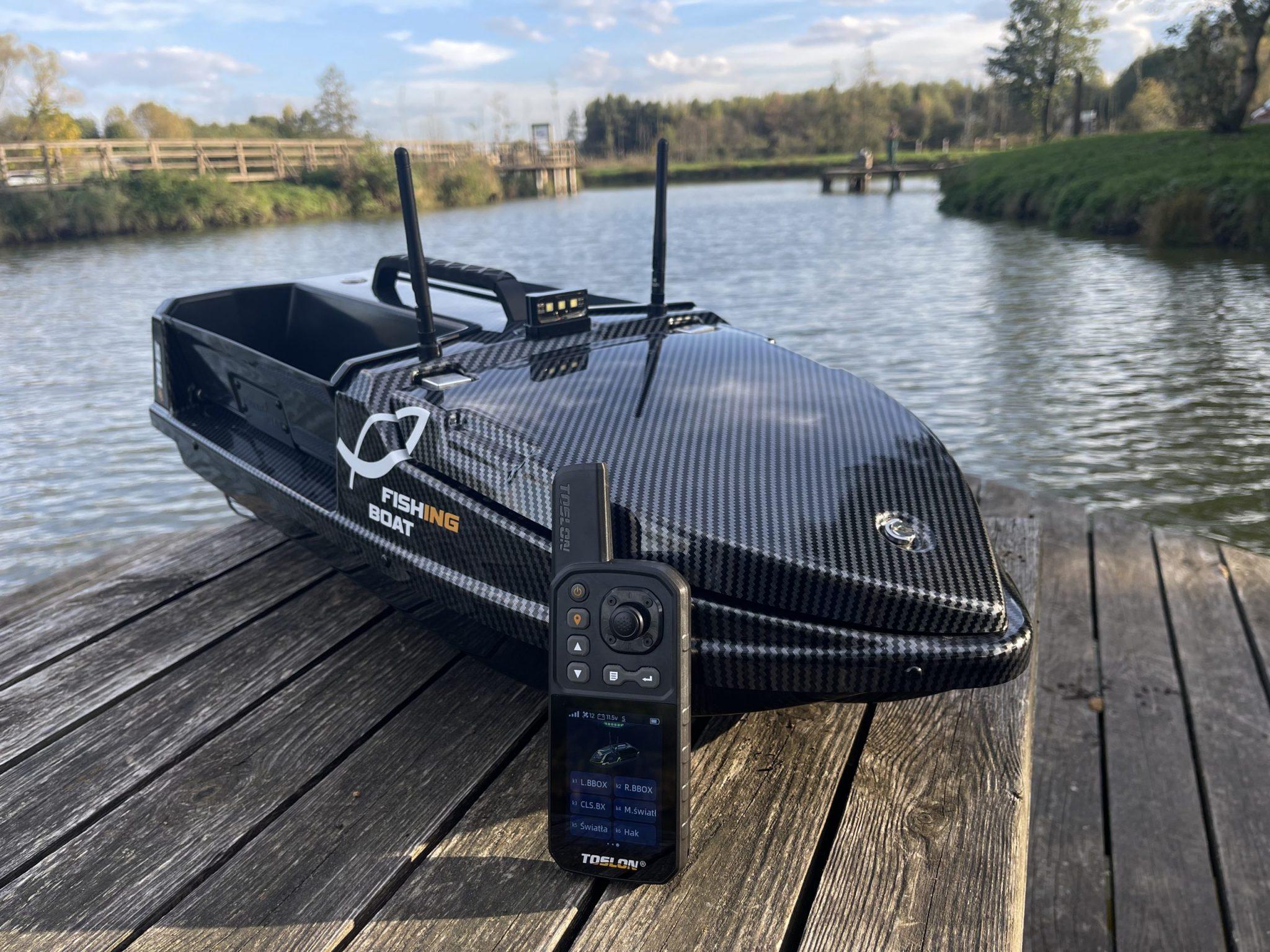 Łódka zanętowa GTX + X-Pilot TOSLON XR310