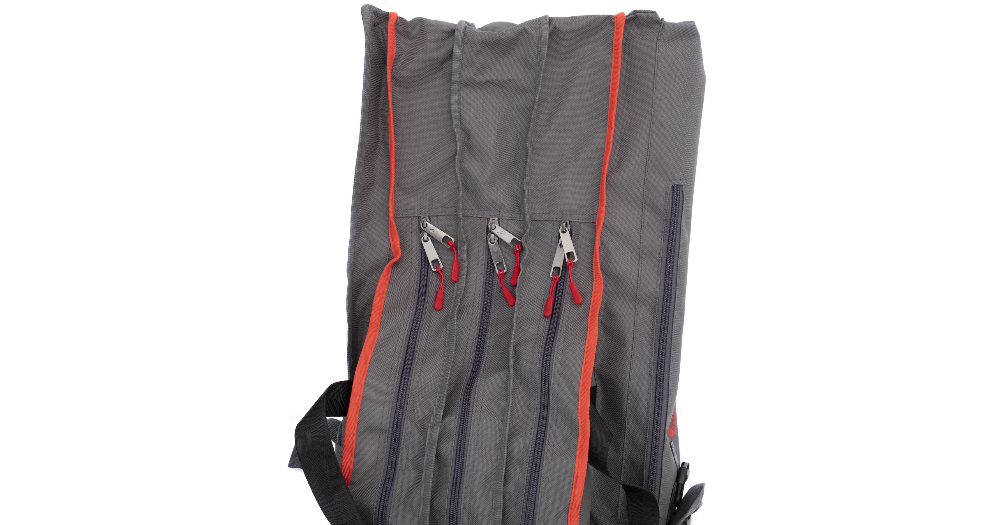 Mikado Pokrowiec na Wędki 3 Komorowy 160cm szary