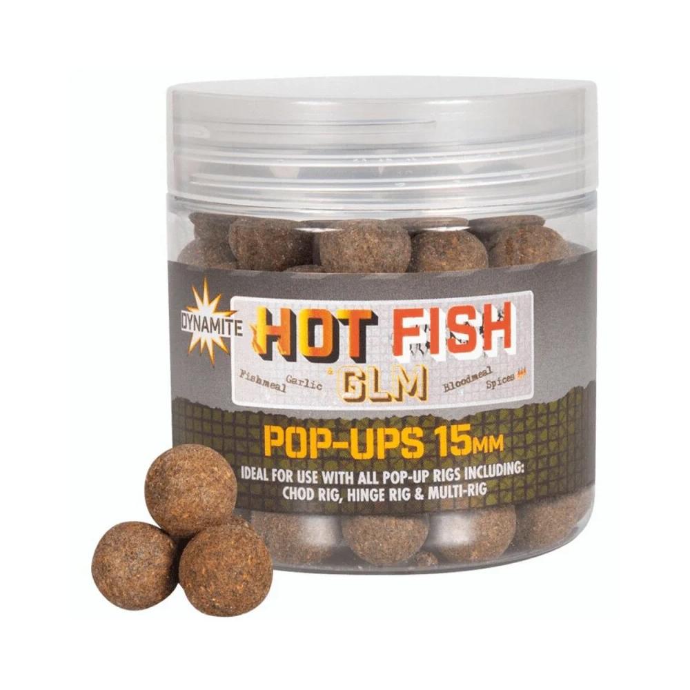 Dynamite Baits Hot Fish&GLM FoodBait Pop Ups 15mm