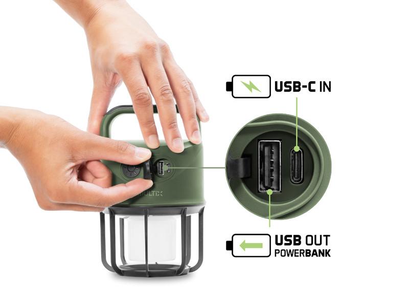 Deplhin Multix 4400mAh lampa kampingowa