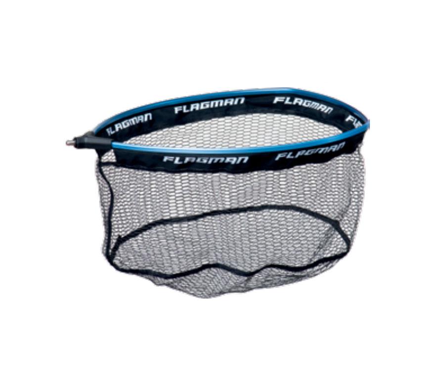 Flagman Landing Net Head Rubber Mesh 50x40cm kosz podbieraka