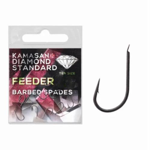 Kamasan Diamond Feeder Barbed Spade r.14 10szt. haczyki