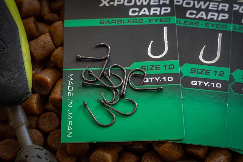 Matrix X8 X-Power Carp Barbless r.10 10szt. haczyki
