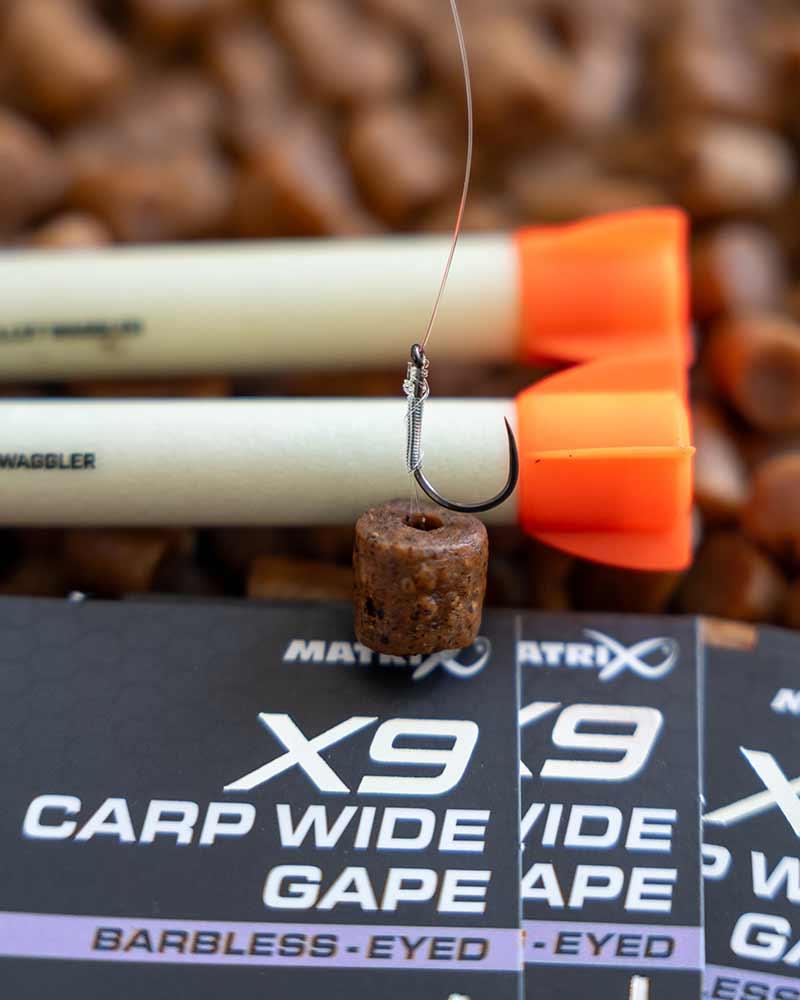 Matrix X9 Carp Wide Gape Barbless r.12 10szt. haczyki