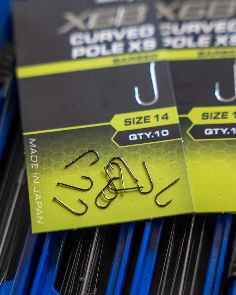 Matrix X6B Curved Pole XS r.14 10szt. haczyki
