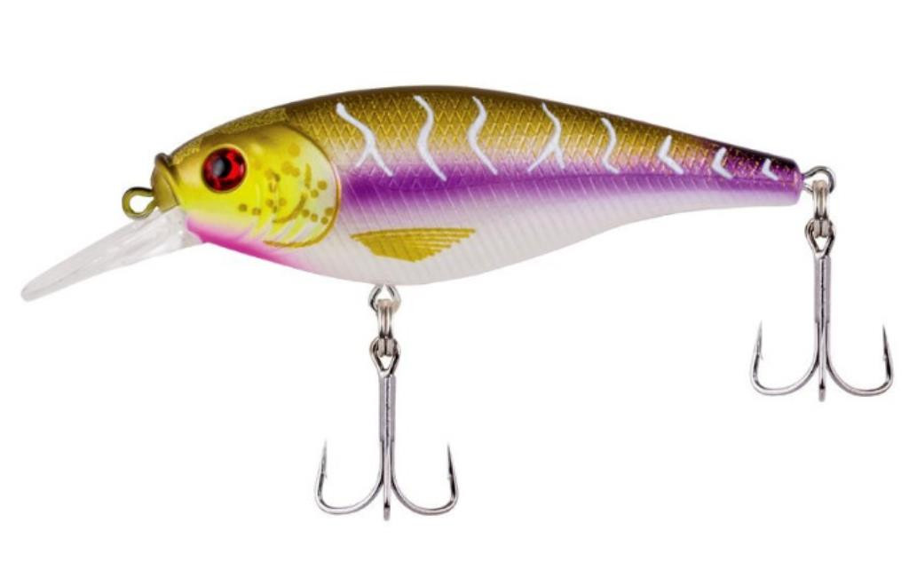 Berkley Flicker Shad Shallow 7cm 8g Purple Tiger pływający wobler