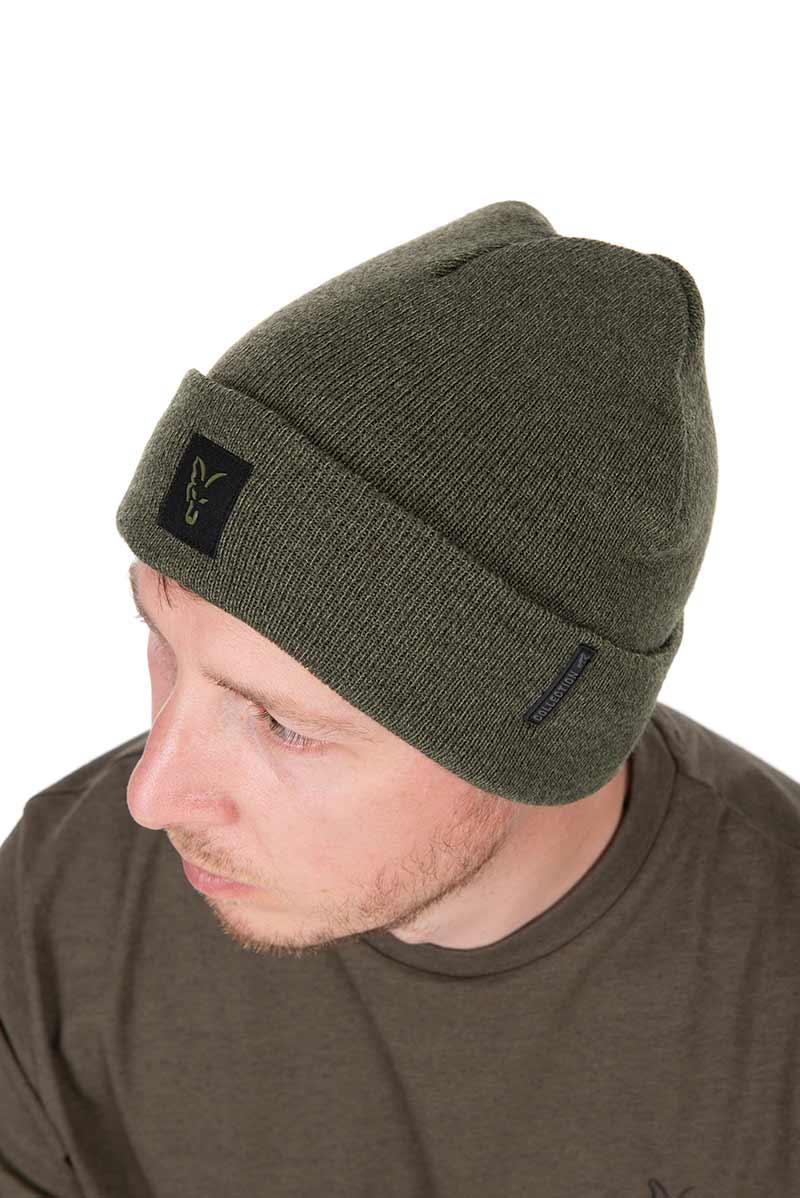 Fox Collection Beanie Green Black czapka