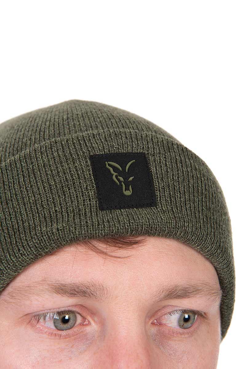 Fox Collection Beanie Green Black czapka