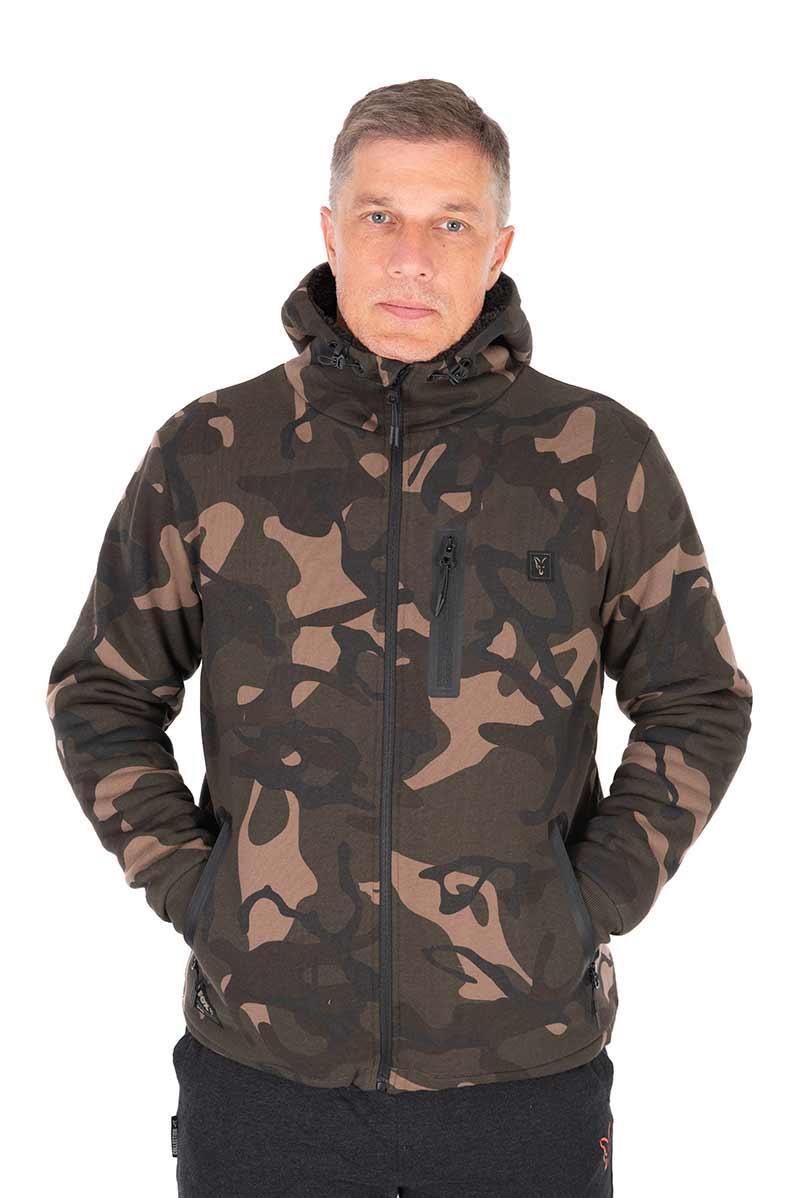 Fox Camo Full Zip Prem Sherpa 310 Hoodie r.XL bluza