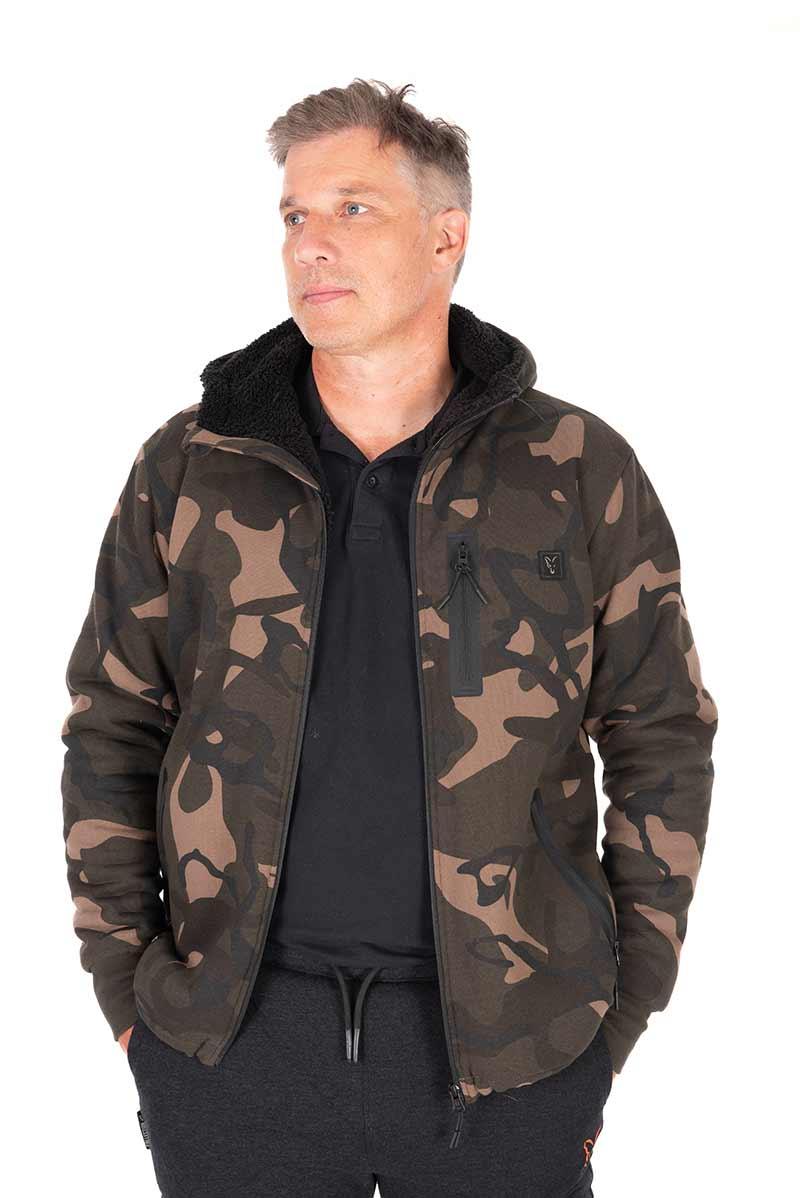 Fox Camo Full Zip Prem Sherpa 310 Hoodie r.XL bluza