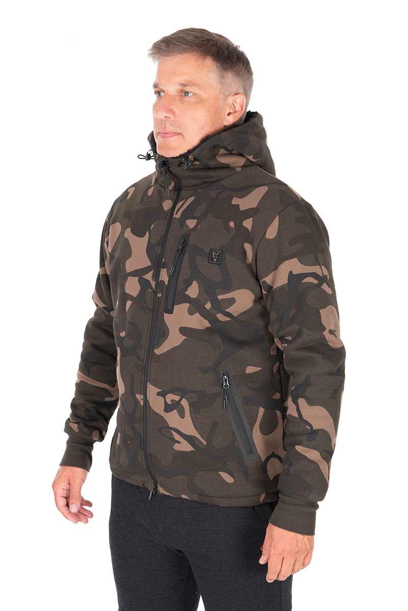 Fox Camo Full Zip Prem Sherpa 310 Hoodie r.XL bluza