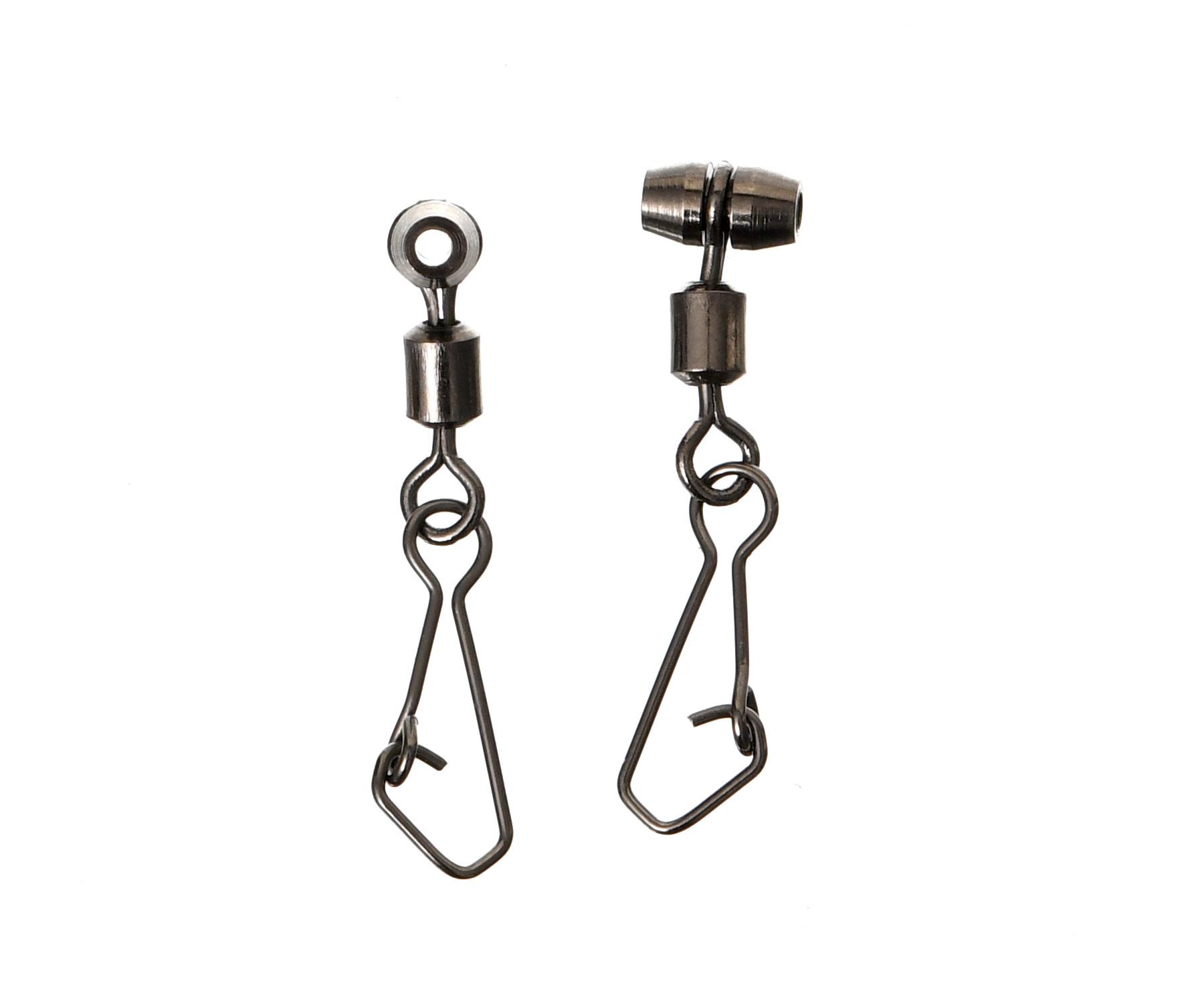 Flagman Feeder Metal Beads M 3szt. łącznik z agrafką