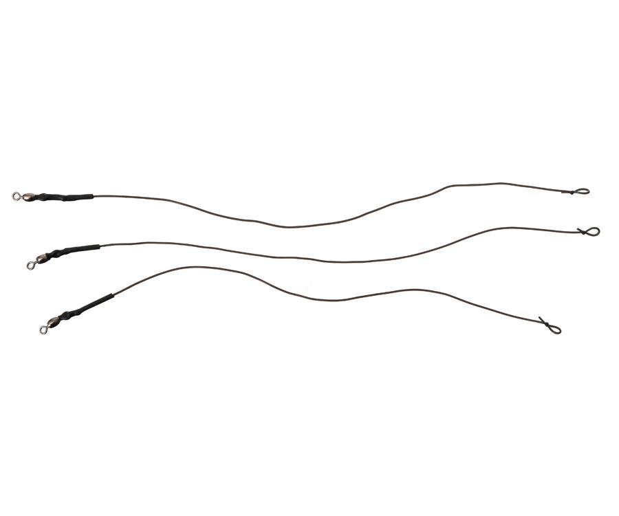 Flagman Elastic Single Feeder Rigs Hard 15cm 3szt.