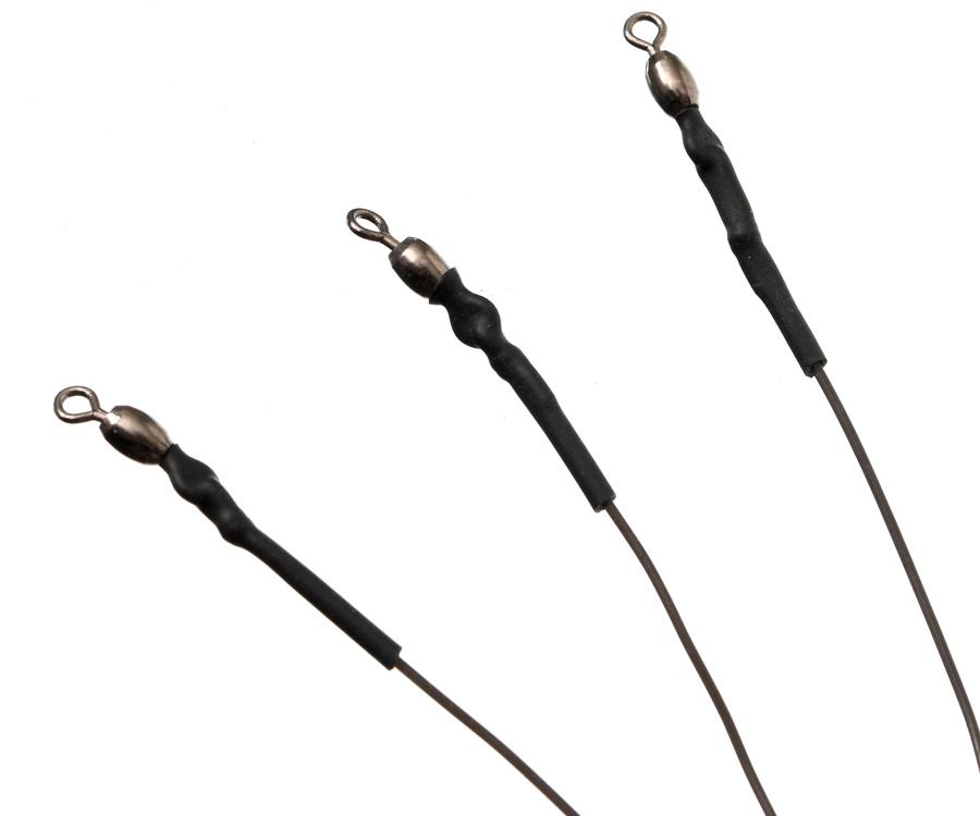 Flagman Elastic Single Feeder Rigs Hard 15cm 3szt.