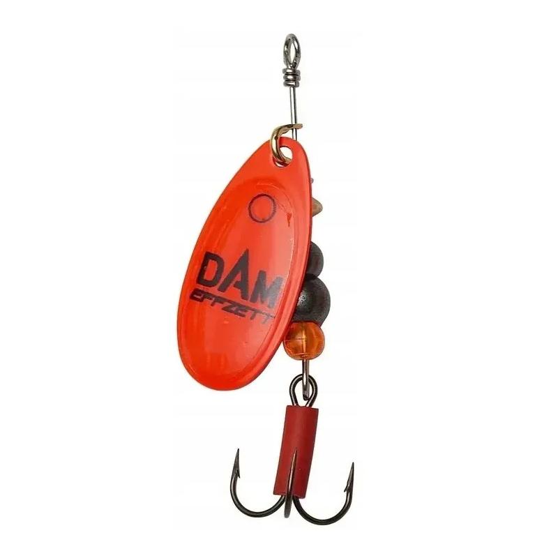 Dam Effzett Fluo Spinner 3 6g Red obrotówka