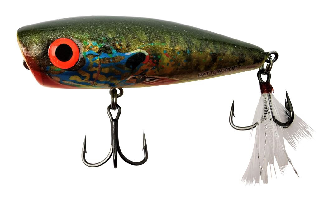 Salmo Rattlin' Pop 7cm Real Hot Bluegil Floating wobler