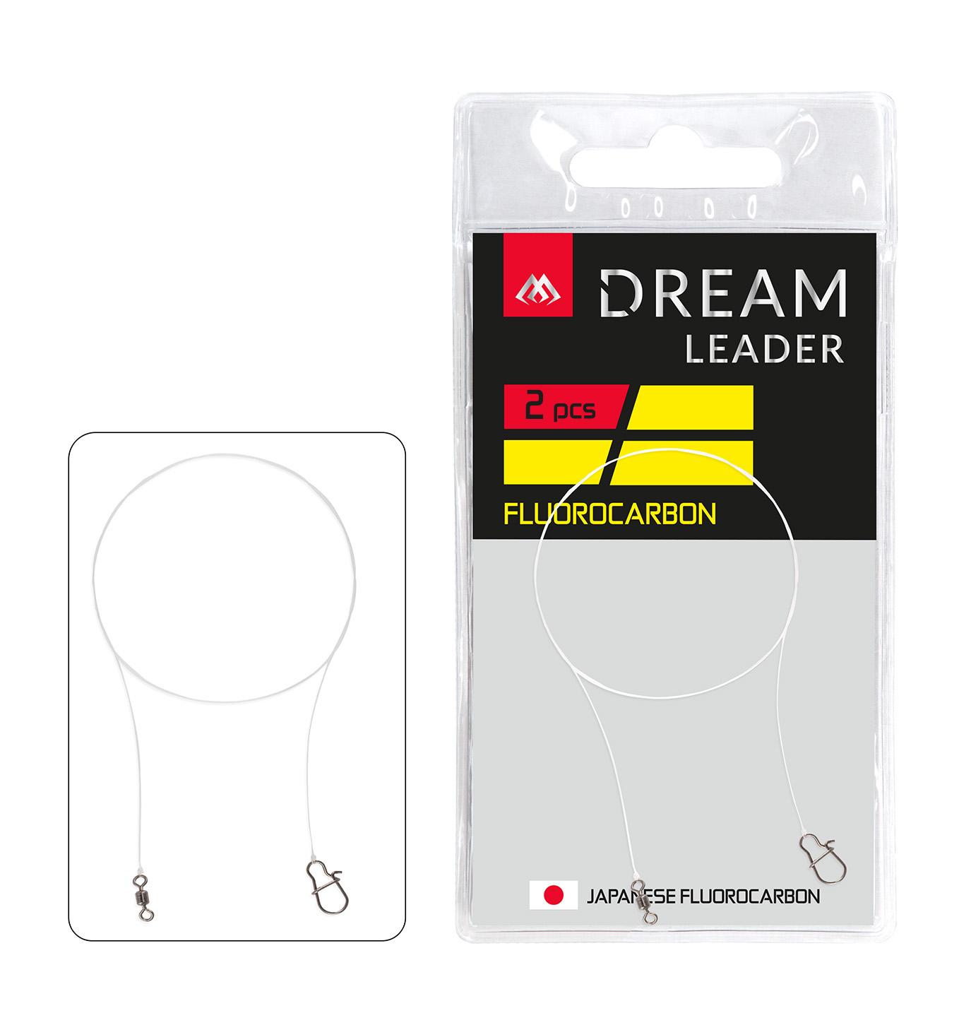Mikado Dream Leader Fluorocarbon 40cm 2.2kg 2szt. przypony