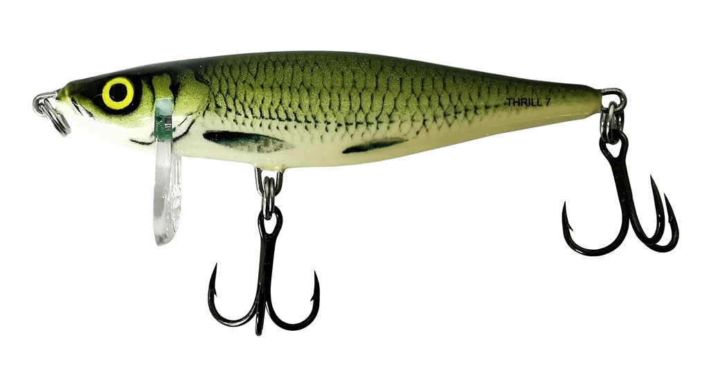 Salmo Thrill 7cm Olive Bleak wobler