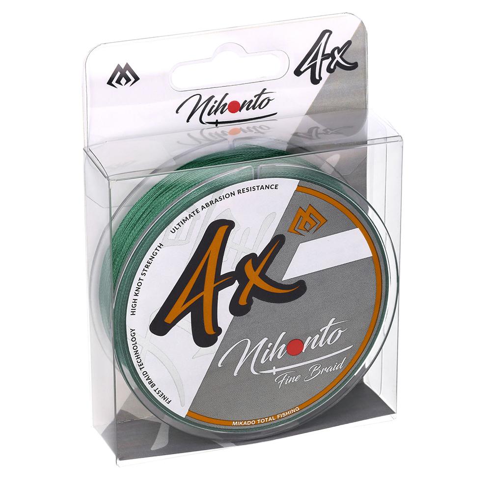 Mikado Nihonto Fine Braid Green 0.10mm 7.7kg 15m plecionka