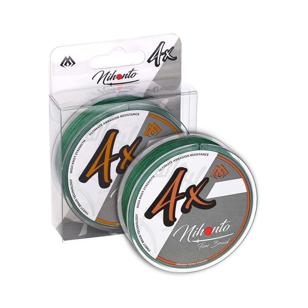 Mikado Nihonto Fine Braid Green 0.14mm 9.7kg 15m plecionka