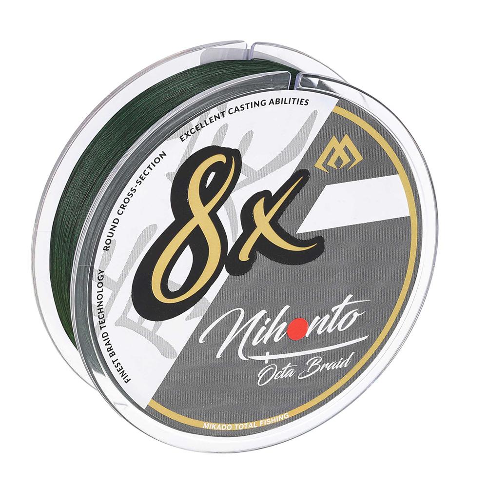 Mikado Nihonto Octa Braid Green 0.20mm 18.1kg 10m plecionka