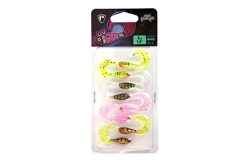 Fox Rage UV Micro Grub 4cm 8szt.