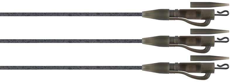 Fox Edges Tungsten Tubing Leadclip Ready Rigs Size 7 3pcs