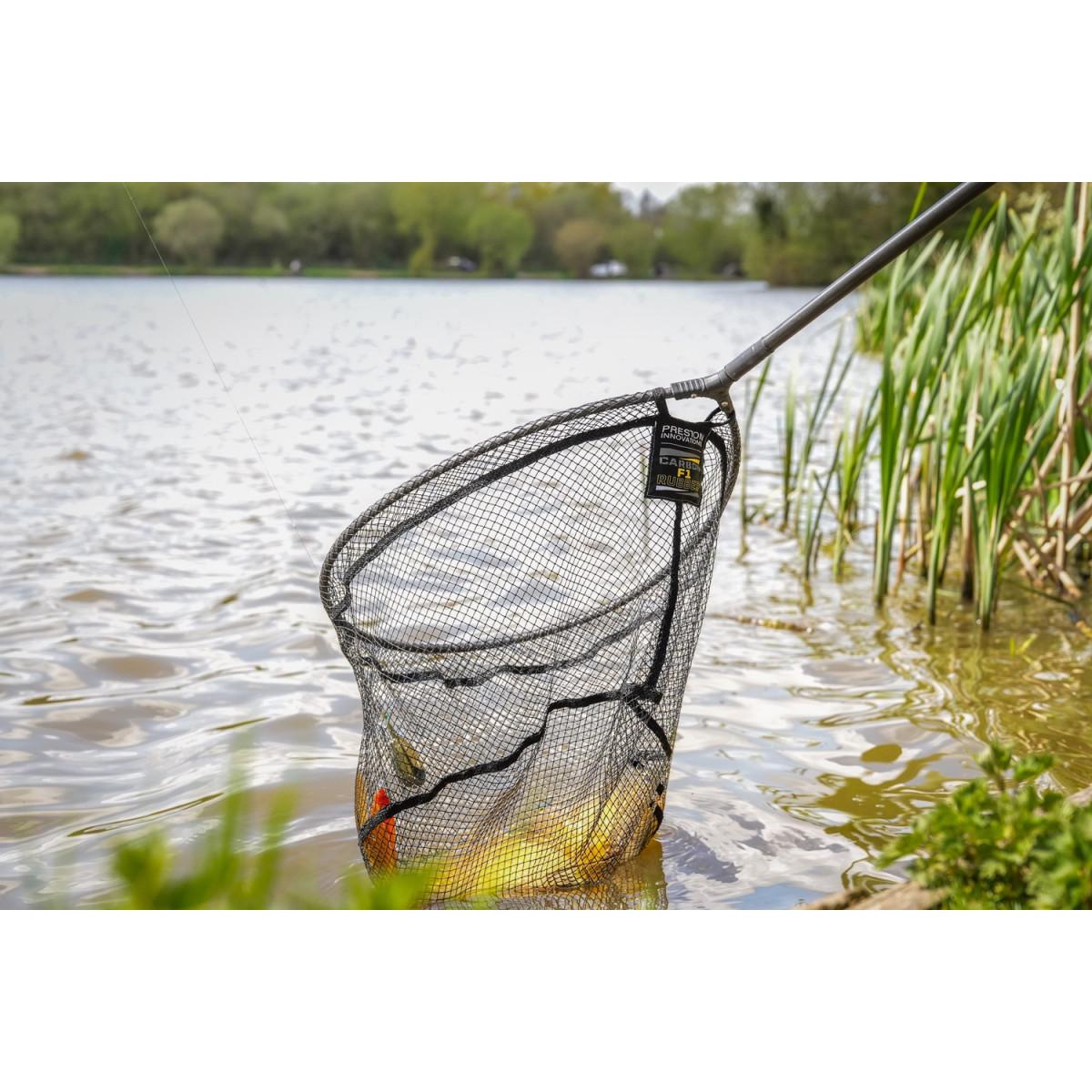 Preston Carbon F1 Latex Landing Net 18" kosz podbieraka