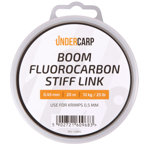 UnderCarp Boom Stiff Link Fluo 0.45mm 20m 12kg
