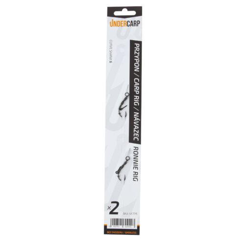 UnderCarp Ronnie Rig Barbless 6 przypon karpiowy